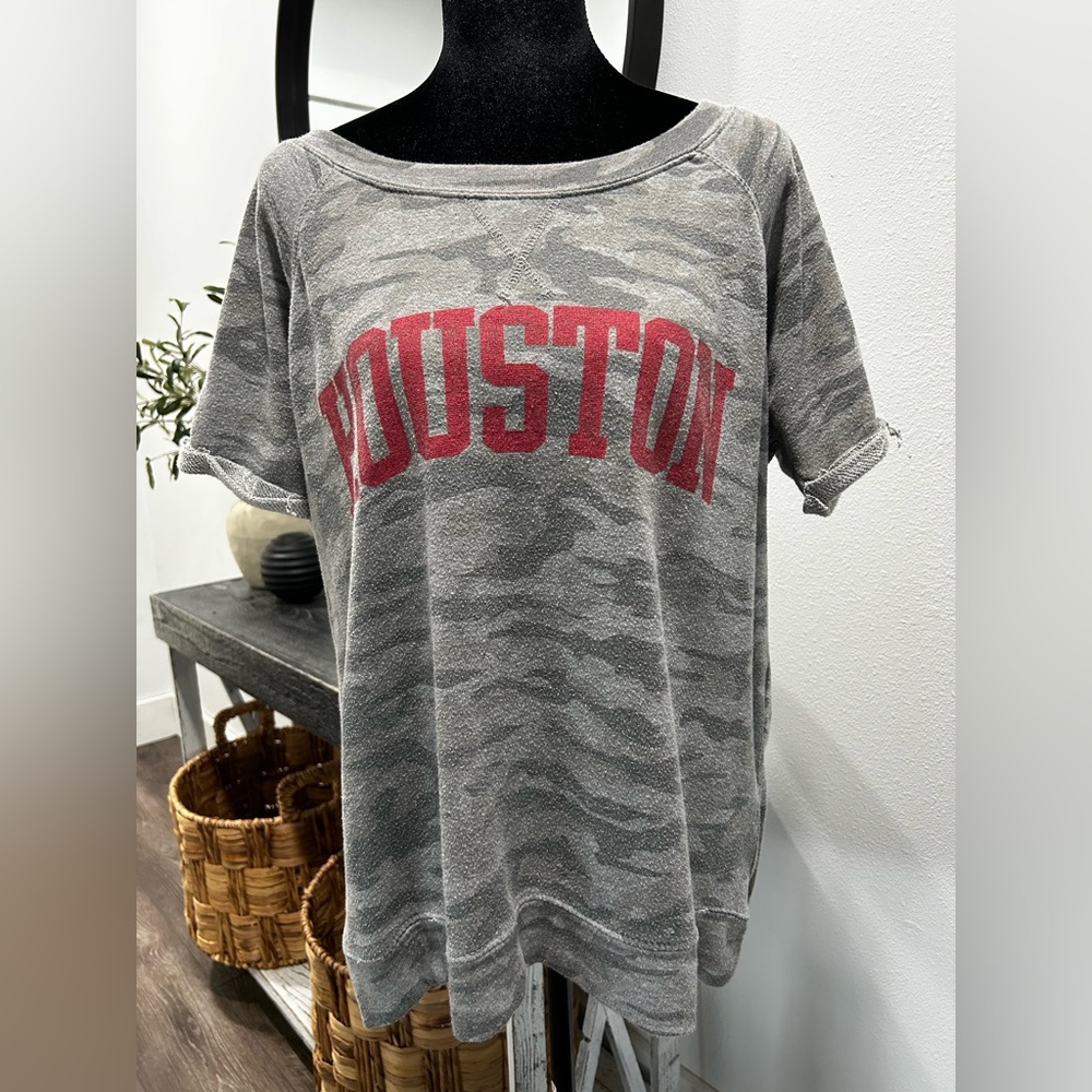 University of Houston Camo Women's Top